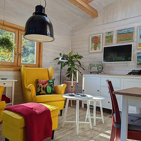 Wichtelhaisl Rittersgruen Im Erzgebirge - Und Ruhe Im Froehlichen Tiny House - Naturgarten-hunde Willkommen-ebike Und Elektroauto Laden