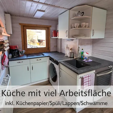 Wichtelhaisl Rittersgruen Im Erzgebirge - Entspannen Im Froehlichen Tiny House - Umzaeunter Naturgarten-hunde Willkommen-terrasse-elektroauto Laden Дом отдыха *