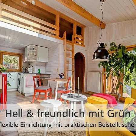 Wichtelhaisl Rittersgruen Im Erzgebirge - Und Ruhe Im Froehlichen Tiny House - Naturgarten-hunde Willkommen-ebike Und Elektroauto Laden Chalet *