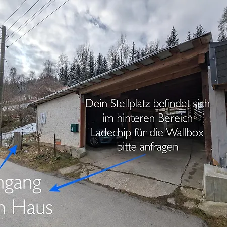 Wichtelhaisl Rittersgruen Im Erzgebirge - Entspannen Im Froehlichen Tiny House - Umzaeunter Naturgarten-hunde Willkommen-terrasse-elektroauto Laden * Arnoldshammer