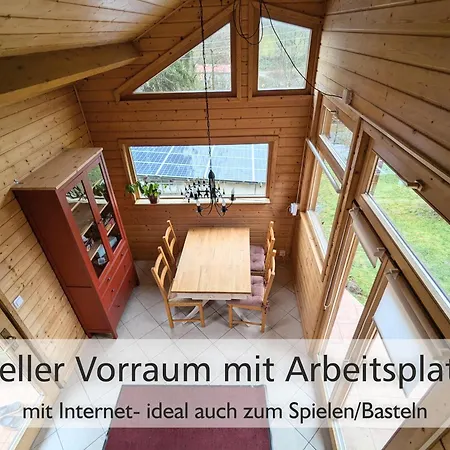 Wichtelhaisl Rittersgruen Im Erzgebirge - Entspannen Im Froehlichen Tiny House - Umzaeunter Naturgarten-hunde Willkommen-terrasse-elektroauto Laden