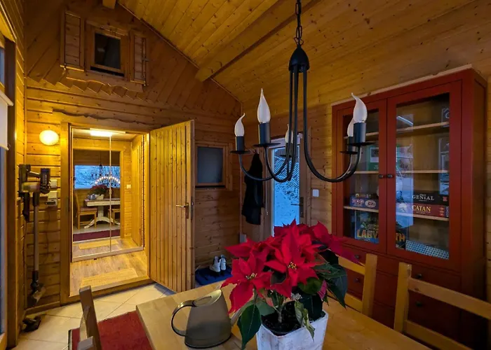 Holiday home Wichtelhaisl Rittersgruen Im Erzgebirge - Entspannen Im Froehlichen Tiny House - Umzaeunter Naturgarten-hunde Willkommen-terrasse-elektroauto Laden Arnoldshammer