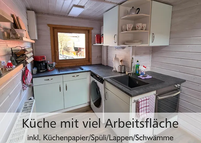 Wichtelhaisl Rittersgruen Im Erzgebirge - Entspannen Im Froehlichen Tiny House - Umzaeunter Naturgarten-hunde Willkommen-terrasse-elektroauto Laden Holiday home *