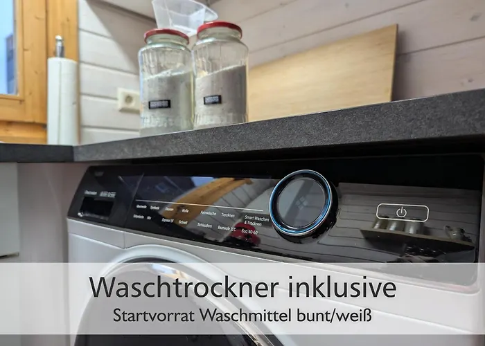 Holiday home Wichtelhaisl Rittersgruen Im Erzgebirge - Entspannen Im Froehlichen Tiny House - Umzaeunter Naturgarten-hunde Willkommen-terrasse-elektroauto Laden