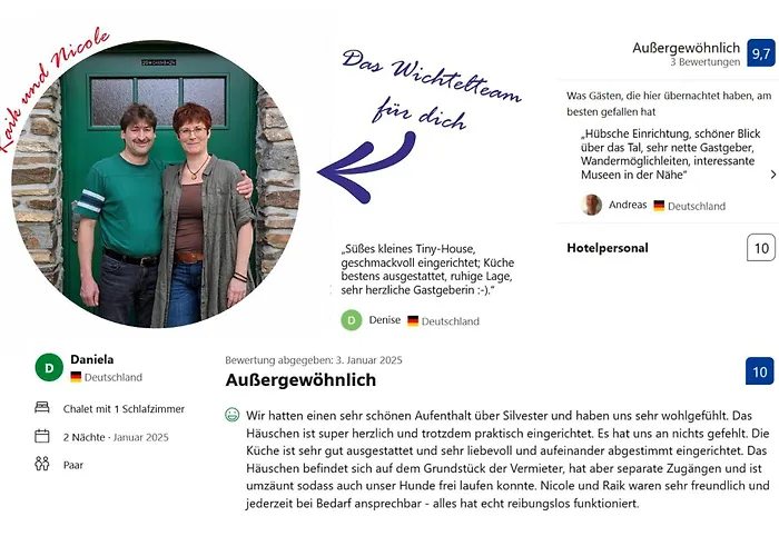 Holiday home Wichtelhaisl Rittersgruen Im Erzgebirge - Entspannen Im Froehlichen Tiny House - Umzaeunter Naturgarten-hunde Willkommen-terrasse-elektroauto Laden Arnoldshammer