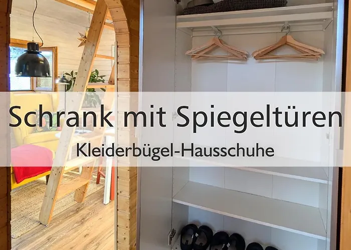 Holiday home Wichtelhaisl Rittersgruen Im Erzgebirge - Entspannen Im Froehlichen Tiny House - Umzaeunter Naturgarten-hunde Willkommen-terrasse-elektroauto Laden
