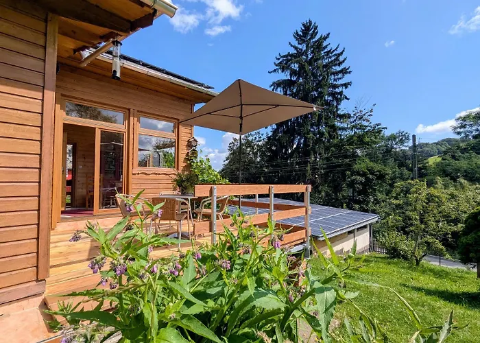 Wichtelhaisl Rittersgruen Im Erzgebirge - Entspannen Im Froehlichen Tiny House - Umzaeunter Naturgarten-hunde Willkommen-terrasse-elektroauto Laden Holiday home Arnoldshammer